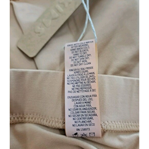 Skims Tube Skirt Bottom Cover Up Size 3X Signature Swim Almond Kim Kardashian 71 - Picture 9 of 11